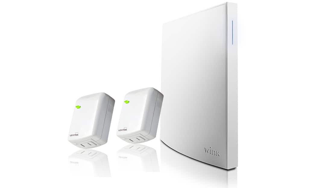 A smart home device shown with hub elements.